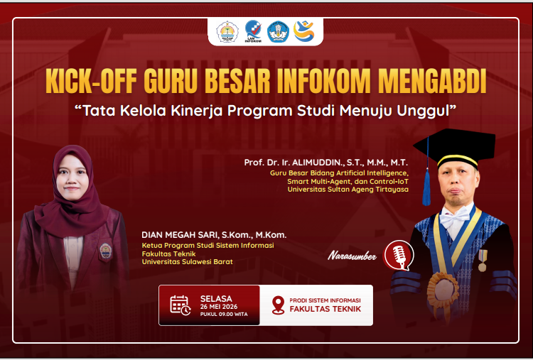 Guru Besar Infokom Mengabdi Pada Prodi Sistem Informasi